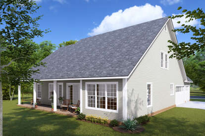 Modern Farmhouse House Plan #4848-00399 Elevation Photo