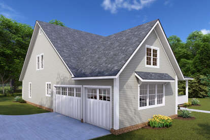 Modern Farmhouse House Plan #4848-00399 Elevation Photo