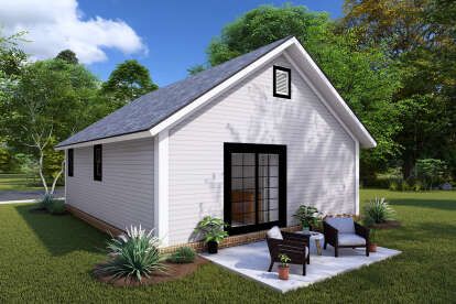 Cottage House Plan #4848-00401 Elevation Photo