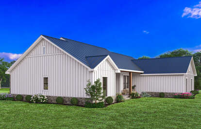 Modern Farmhouse House Plan #041-00346 Elevation Photo