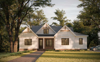 Modern Farmhouse House Plan #957-00114 Elevation Photo