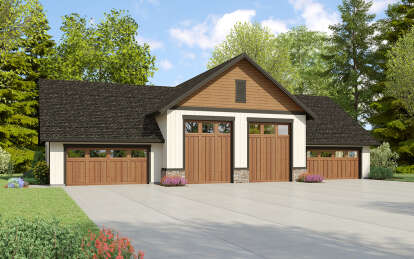 Craftsman House Plan #2559-01012 Elevation Photo