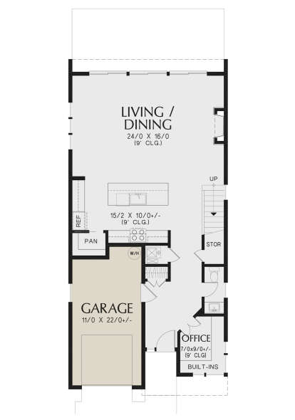 Main Floor  for House Plan #2559-01013