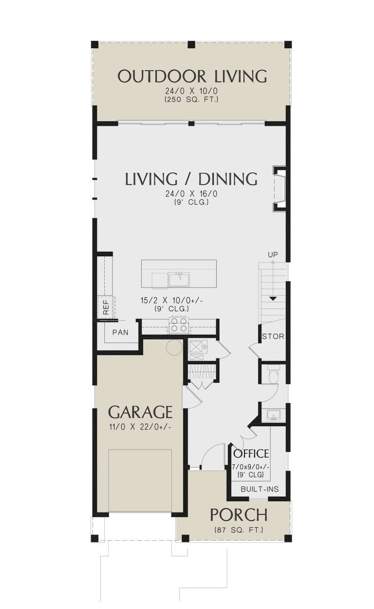 House Plan House Plan #30048 Drawing 1