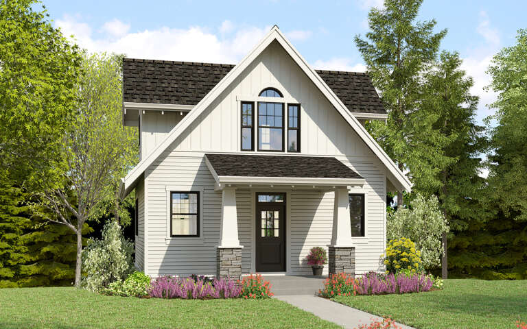House Plan House Plan #30049 Angled Front Elevation