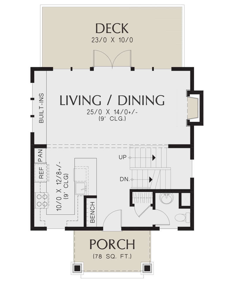 House Plan House Plan #30049 Drawing 1
