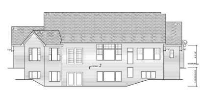 Ranch House Plan #098-00055 Elevation Photo