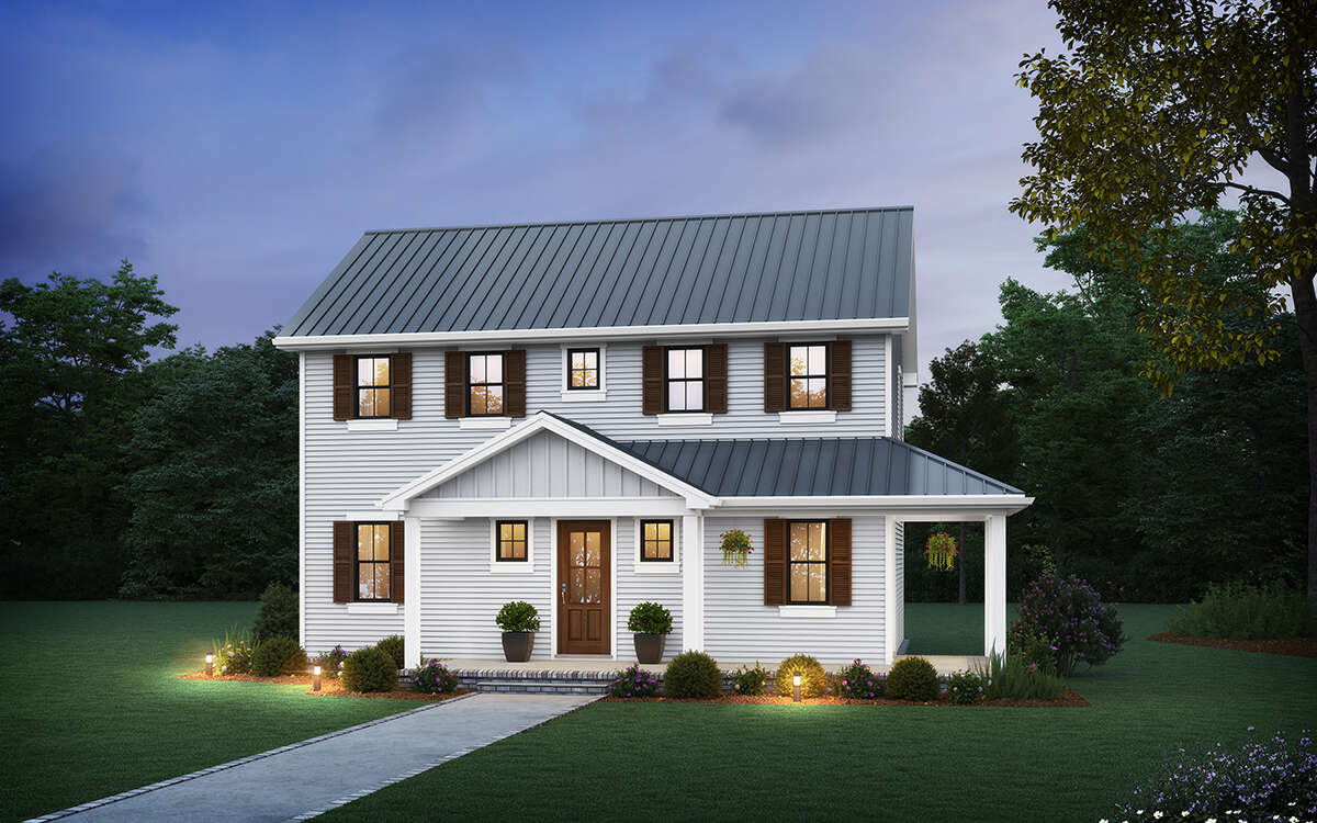 Country Plan - 1,807 Square Feet, 3 Bedrooms, 2.5 Bathrooms | Floor ...