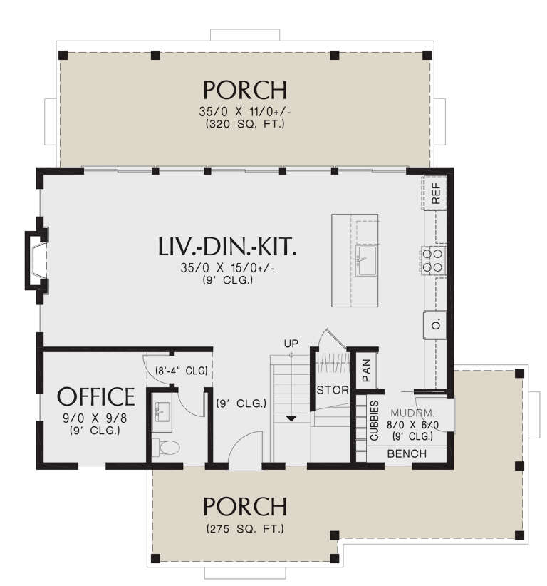 House Plan House Plan #30050 Drawing 1