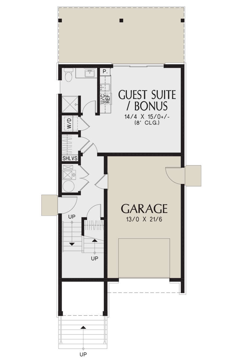 House Plan House Plan #30052 Drawing 1