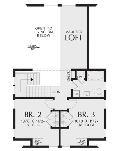 Second Floor for House Plan #2559-01019