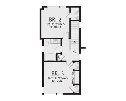 Second Floor for House Plan #2559-01023
