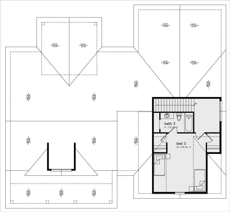 House Plan House Plan #30061 Drawing 2