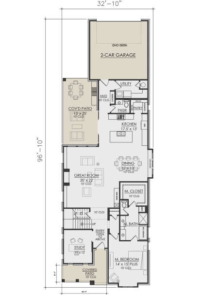 Main Floor  for House Plan #7071-00006