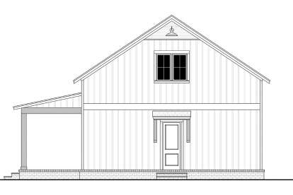 Barn House Plan #041-00348 Elevation Photo