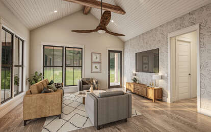 Barn House Plan #041-00348 Additional Photo