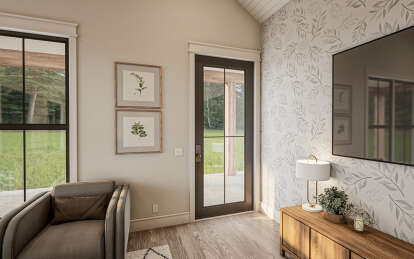 Barn House Plan #041-00348 Additional Photo