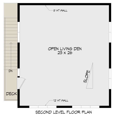 Second Floor for House Plan #940-00920