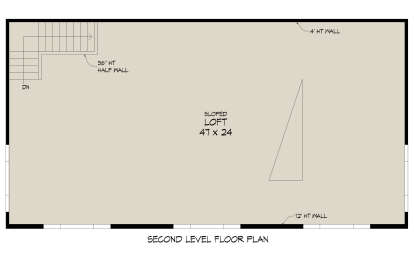 Second Floor for House Plan #940-00921