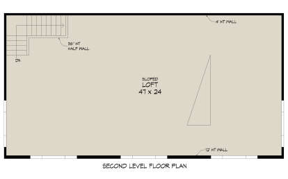 Second Floor for House Plan #940-00921