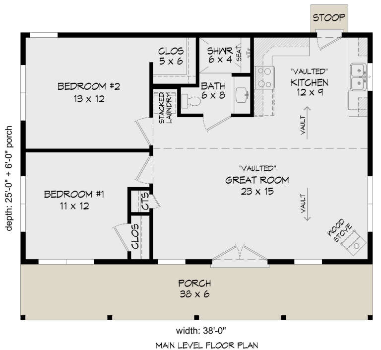 House Plan House Plan #30074 Drawing 1