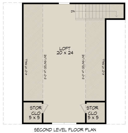 Second Floor for House Plan #940-00924