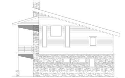 Modern House Plan #940-00925 Elevation Photo