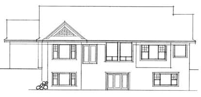 Ranch House Plan #098-00058 Elevation Photo