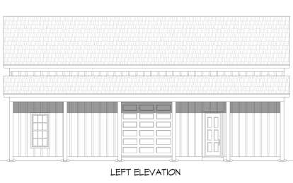 Barn House Plan #940-00928 Elevation Photo