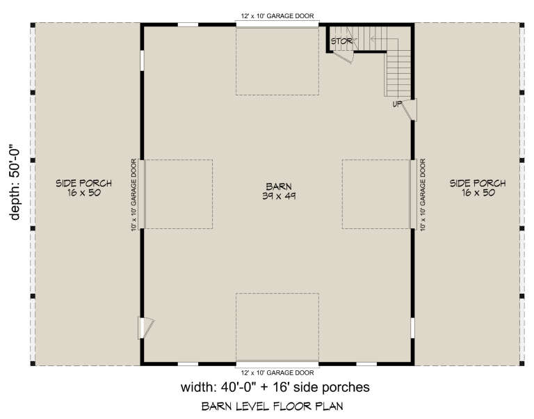 House Plan House Plan #30080 Drawing 1