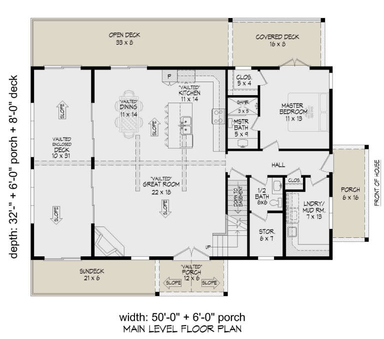 House Plan House Plan #30082 Drawing 1