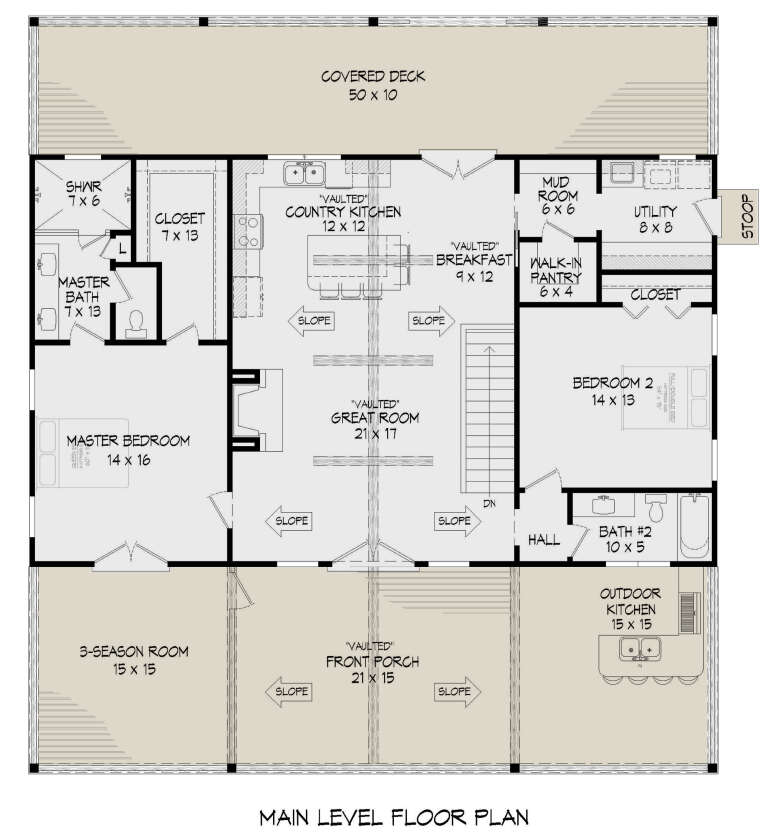 House Plan House Plan #30083 Drawing 1