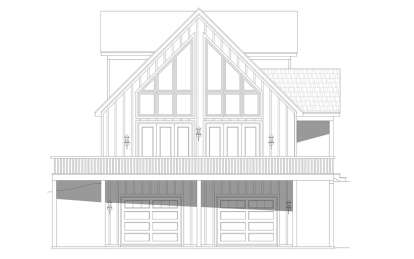 Mountain House Plan #940-00932 Elevation Photo