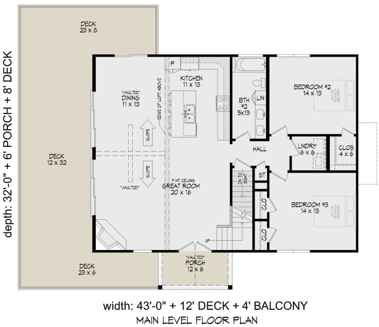House Plan House Plan #30084 Drawing 1