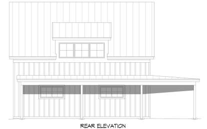 Barn House Plan #940-00933 Elevation Photo