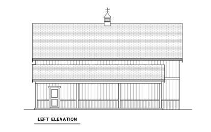 Barn House Plan #2464-00117 Elevation Photo