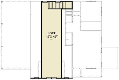 Loft for House Plan #2464-00117