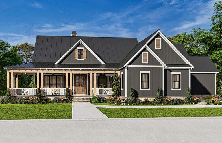 House Plan House Plan #30092 Front Elevation 