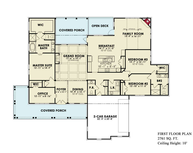 House Plan House Plan #30092 Drawing 1