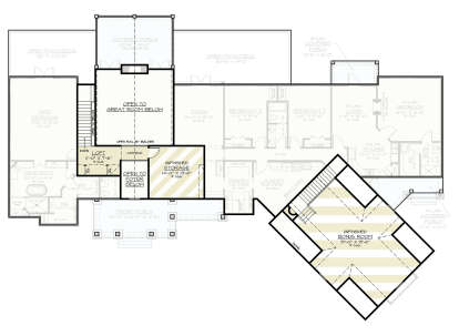 Second Floor for House Plan #4195-00063
