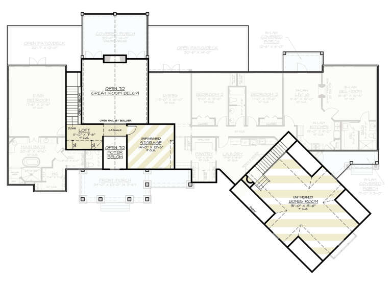 House Plan House Plan #30097 Drawing 2