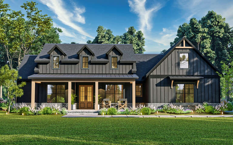 House Plan House Plan #30098 Front Elevation 