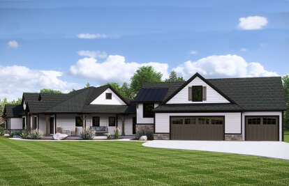 Craftsman House Plan #5032-00254 Elevation Photo