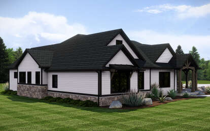 Craftsman House Plan #5032-00254 Elevation Photo