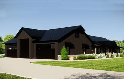 Barn House Plan #5032-00257 Elevation Photo