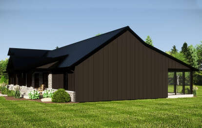 Barn House Plan #5032-00257 Elevation Photo