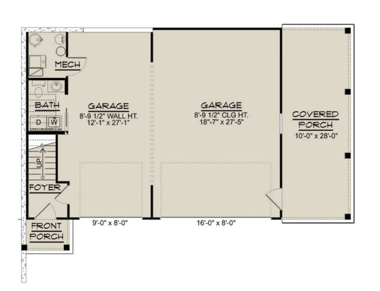 House Plan House Plan #30105 Drawing 1