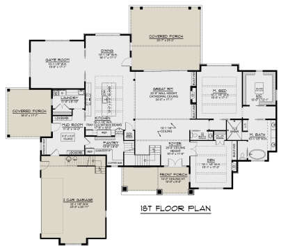 Main Floor  for House Plan #5032-00259