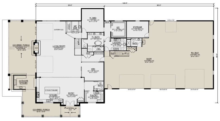 House Plan House Plan #30107 Drawing 1