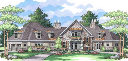 Traditional House Plan #098-00061 Elevation Photo